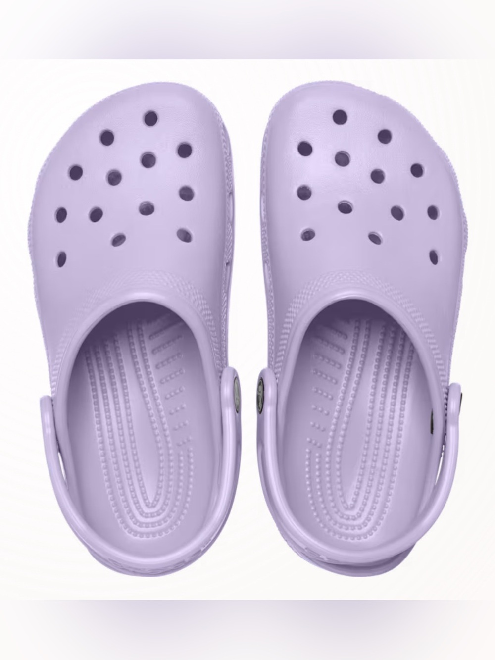 NWOT Lavender Big Kids J1 Crocs Classic Clog